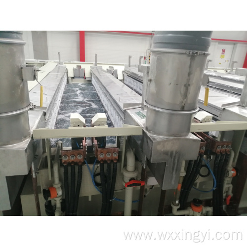 Technology tanks electroplating line rinse tank